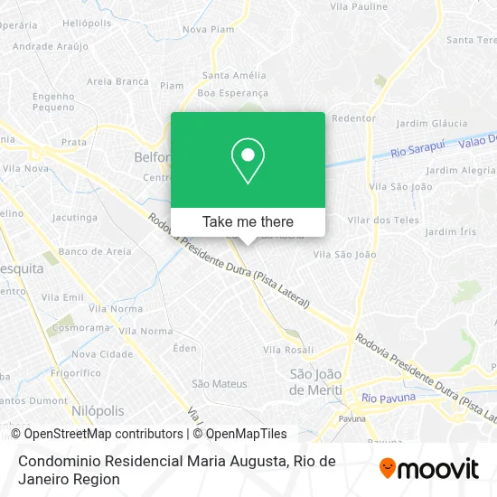 Condominio Residencial Maria Augusta map