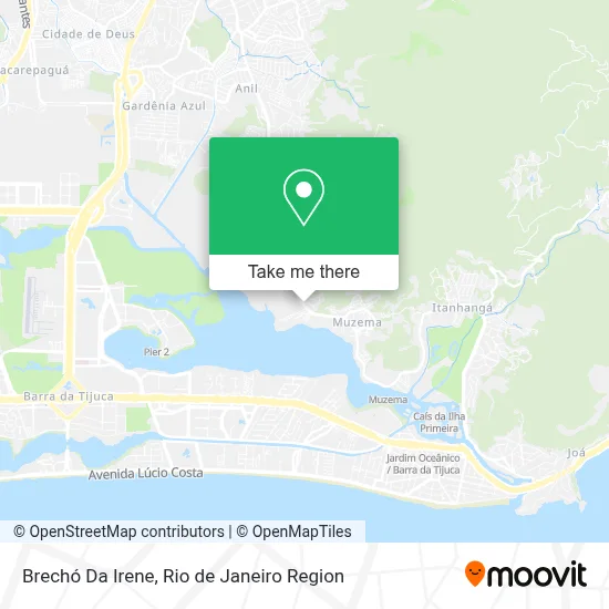 Brechó Da Irene map