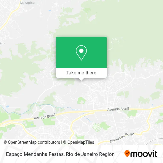 Espaço Mendanha Festas map