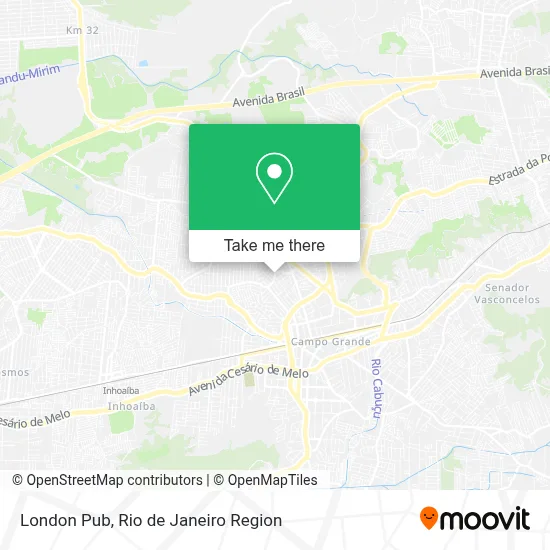 London Pub map