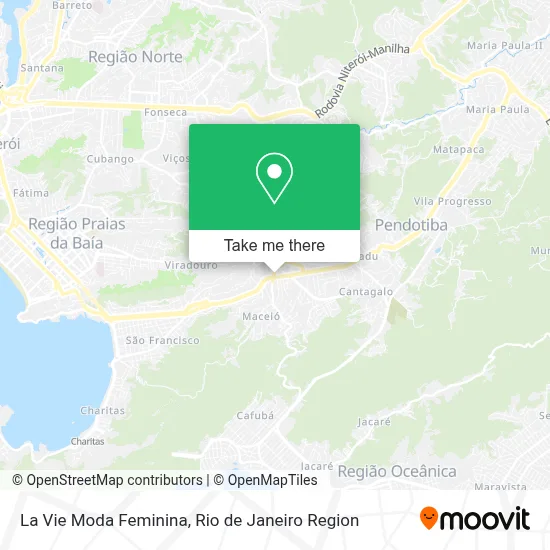 La Vie Moda Feminina map