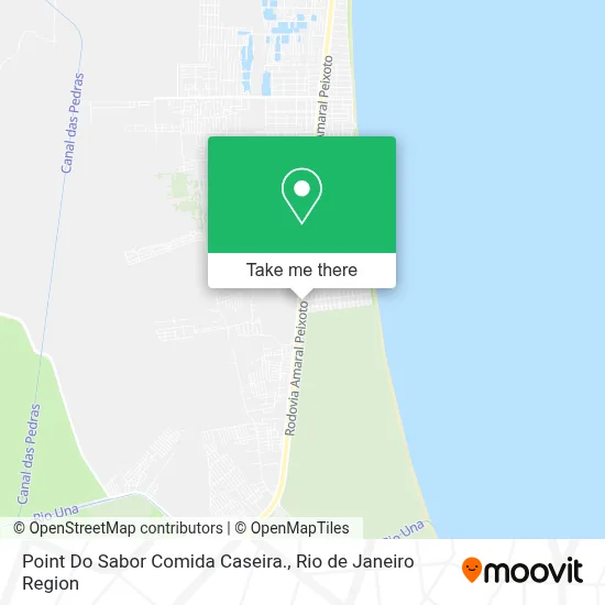Point Do Sabor Comida Caseira. map