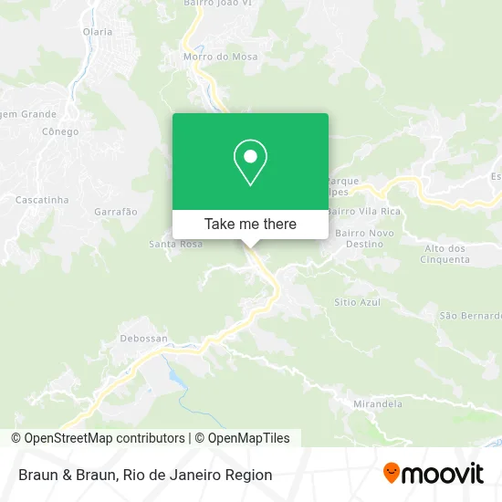 Braun & Braun map