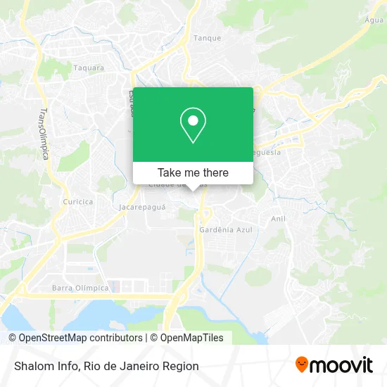 Shalom Info map