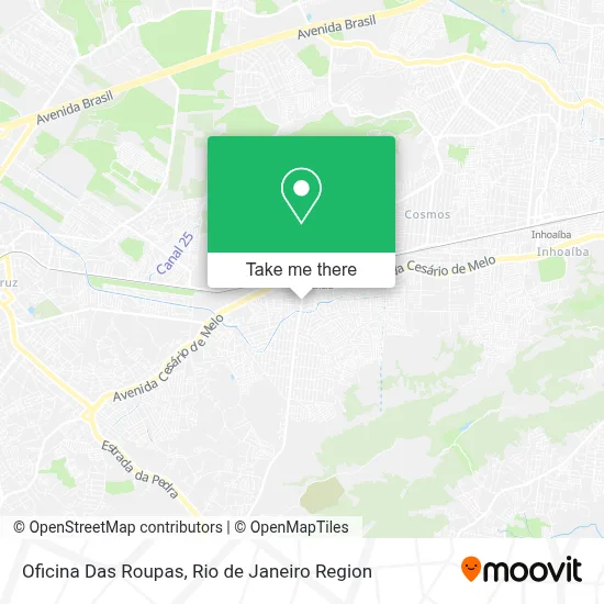 Oficina Das Roupas map