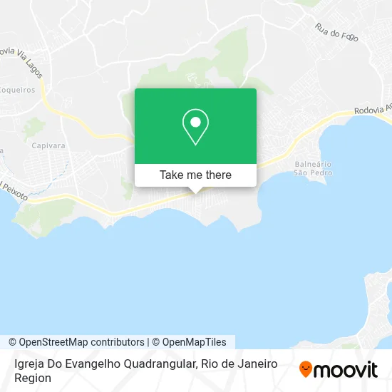 Igreja Do Evangelho Quadrangular map