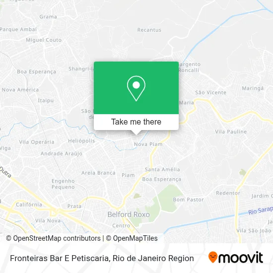 Fronteiras Bar E Petiscaria map