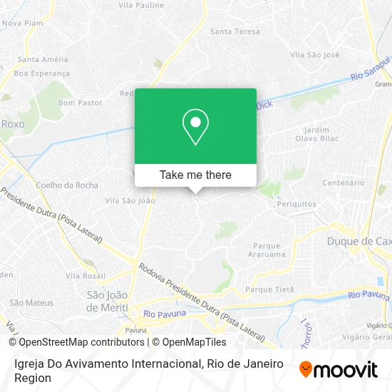 Igreja Do Avivamento Internacional map