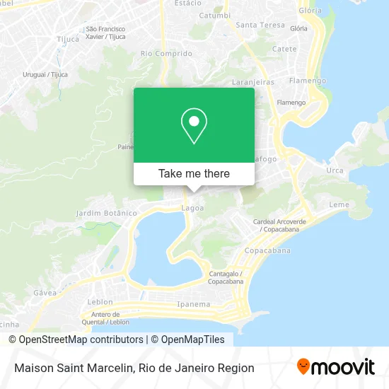 Maison Saint Marcelin map
