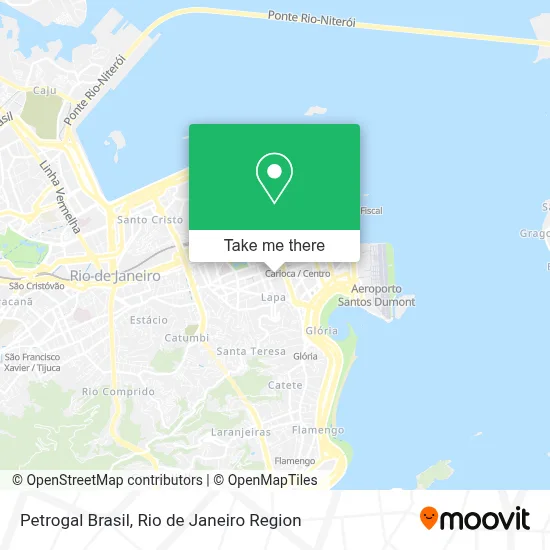 Petrogal Brasil map