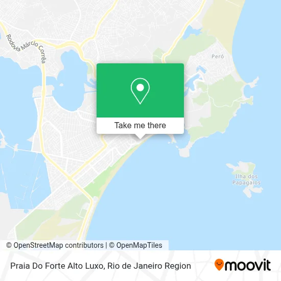 Praia Do Forte Alto Luxo map