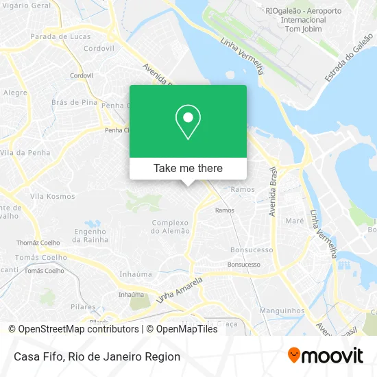 Casa Fifo map