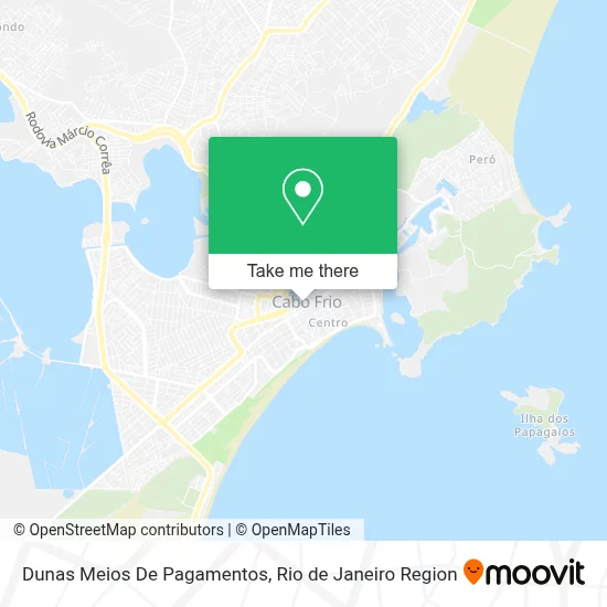 Dunas Meios De Pagamentos map