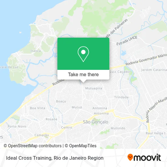 Ideal Cross Training map