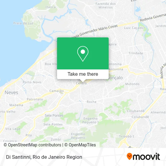 Di Santinni map