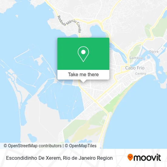 Escondidinho De Xerem map