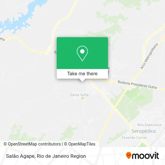 Salão Agape map