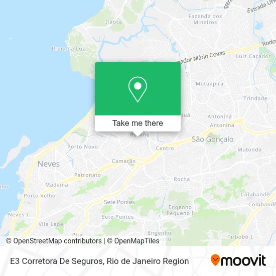 E3 Corretora De Seguros map