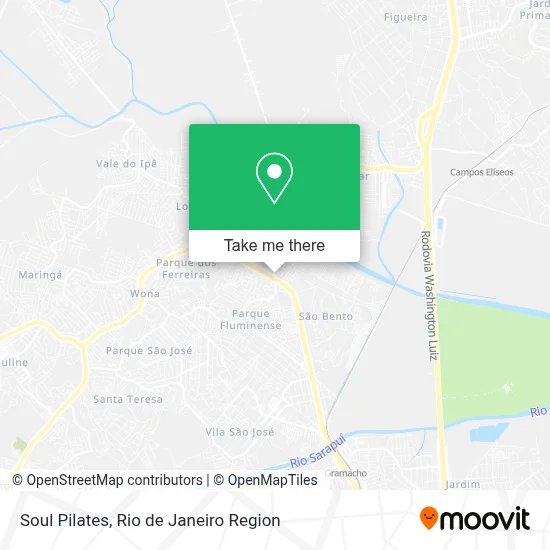 Soul Pilates map