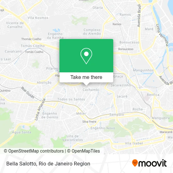 Bella Salotto map