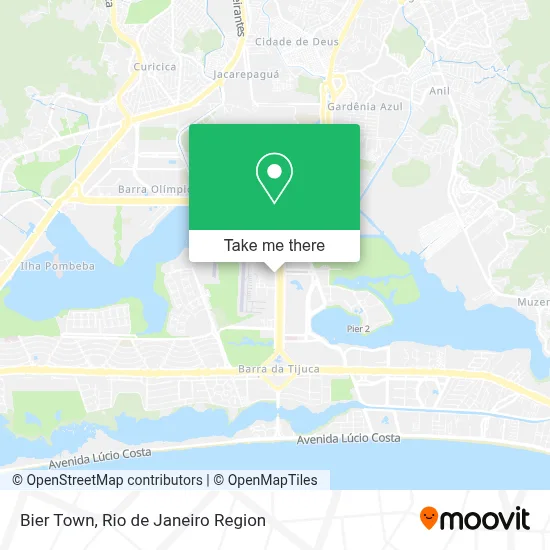 Bier Town map