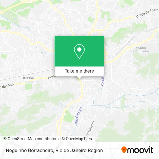 Neguinho Borracheiro map