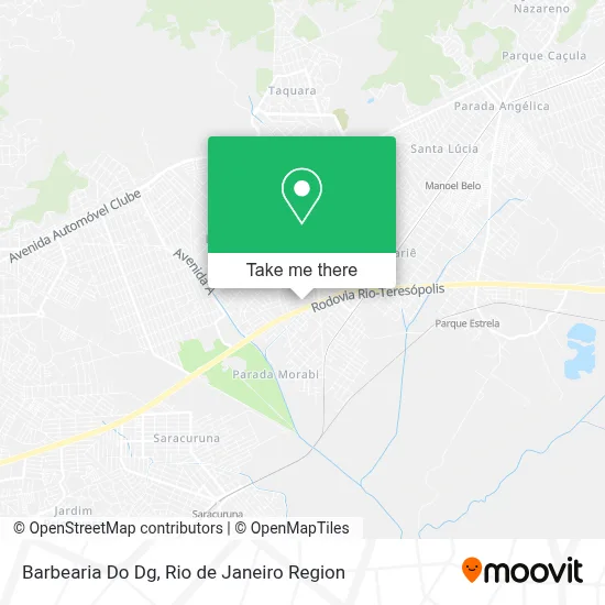 Barbearia Do Dg map