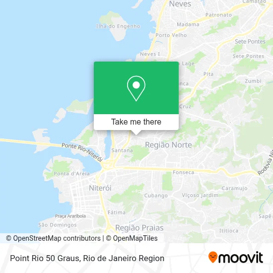 Point Rio 50 Graus map