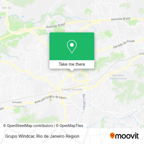 Grupo Windcar map