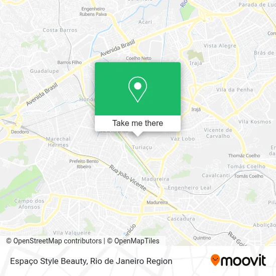 Espaço Style Beauty map