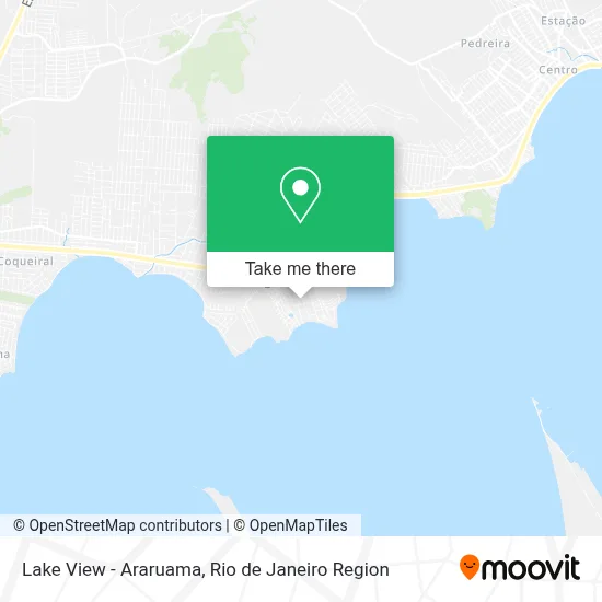 Lake View - Araruama map