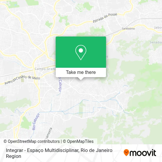 Integrar - Espaço Multidisciplinar map