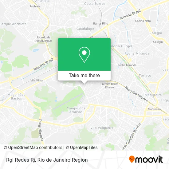 Rgl Redes Rj map