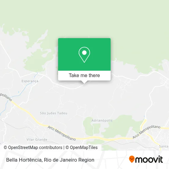 Bella Hortência map