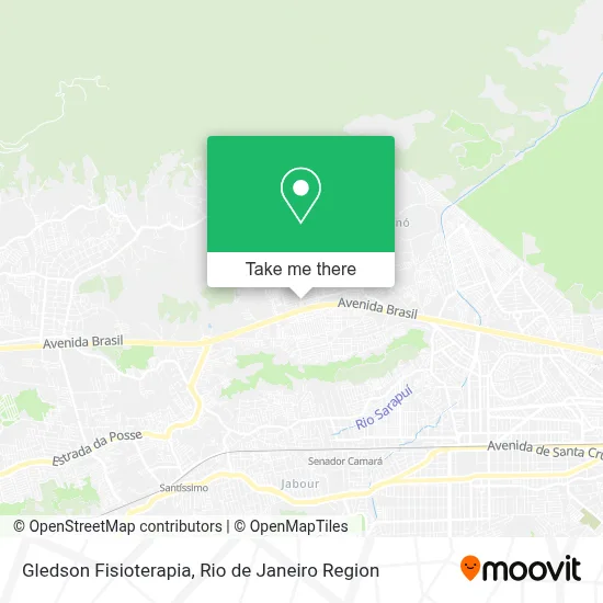 Gledson Fisioterapia map