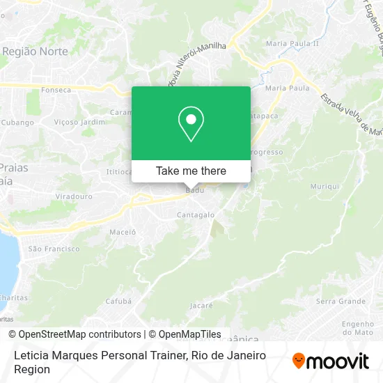 Leticia Marques Personal Trainer map