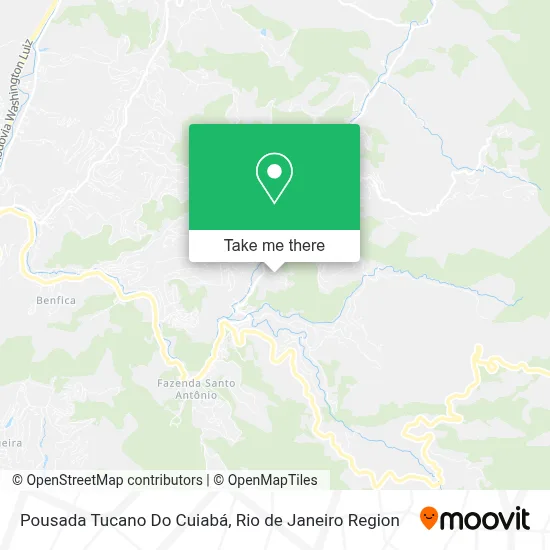 Pousada Tucano Do Cuiabá map