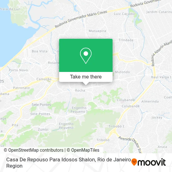 Casa De Repouso Para Idosos Shalon map
