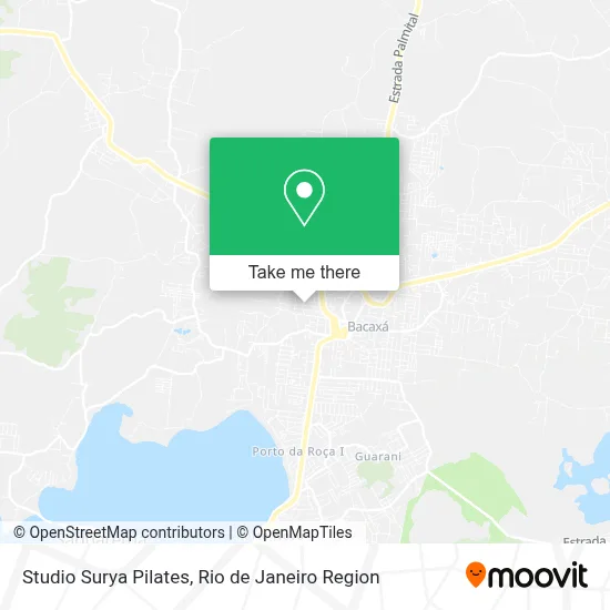 Studio Surya Pilates map