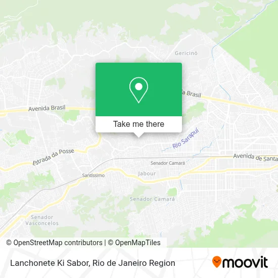 Lanchonete Ki Sabor map