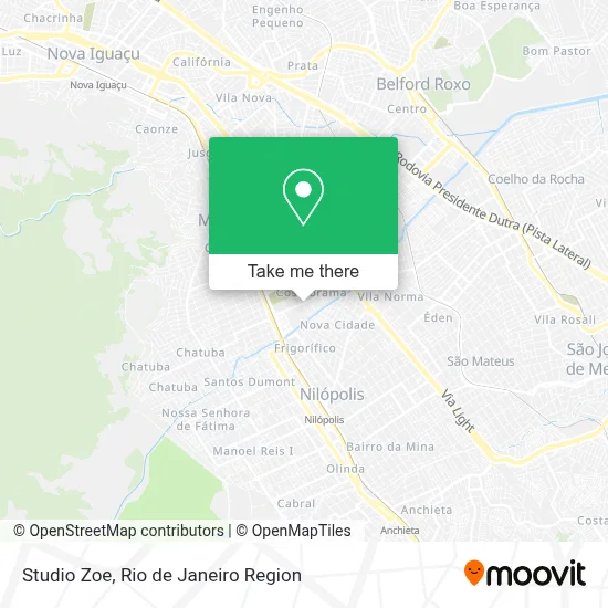 Studio Zoe map