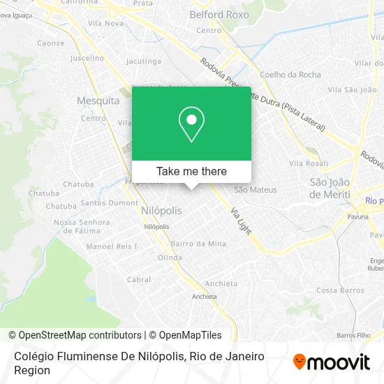 Colégio Fluminense De Nilópolis map