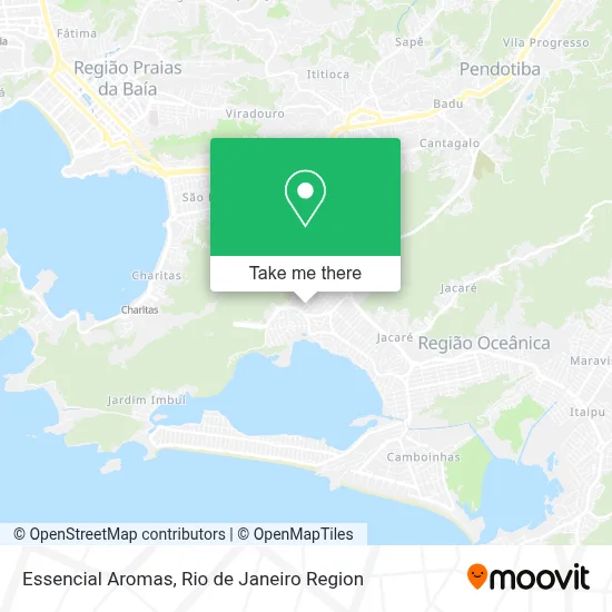 Essencial Aromas map