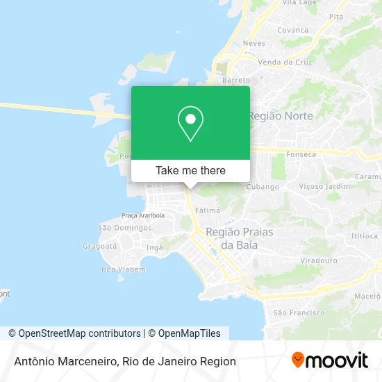 Antônio Marceneiro map
