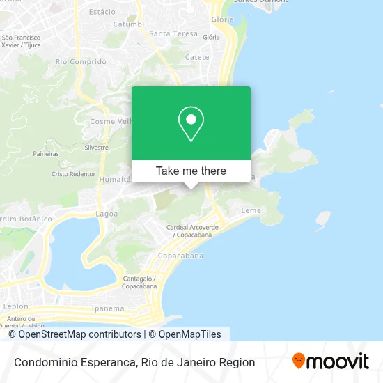 Condominio Esperanca map