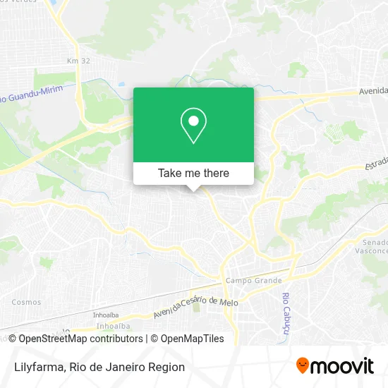 Lilyfarma map