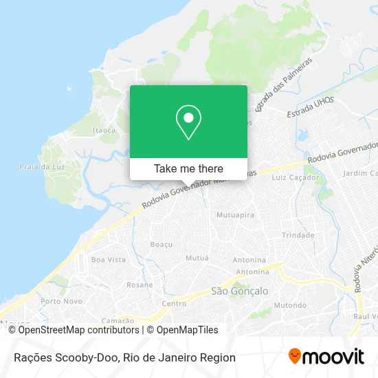 Rações Scooby-Doo map