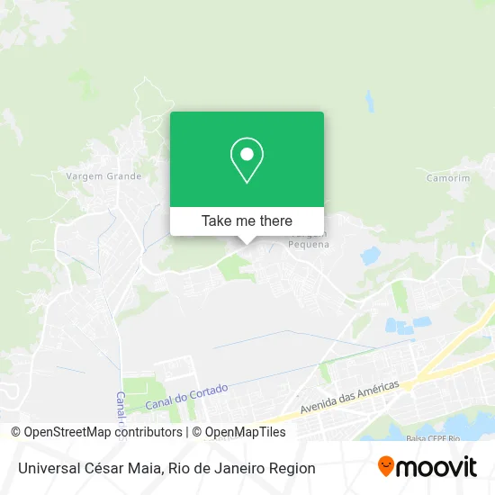 Universal César Maia map