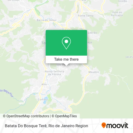 Batata Do Bosque Terê map