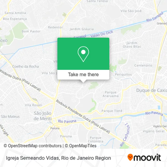 Igreja Semeando Vidas map